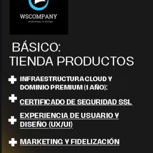 Tienda pagina web